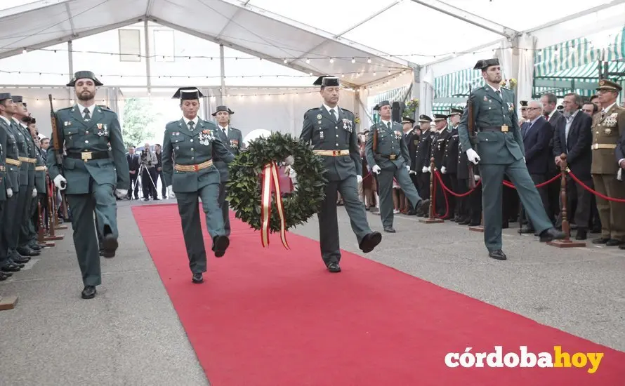 CORDOBA. 12/10/2016. CELEBRACION DEL DIA DE LA GUARDIA CIVIL EN SU CUARTEL DE LA VICTORIA. FOTO: ROLDAN SERRANO. CORDOBA HOY.