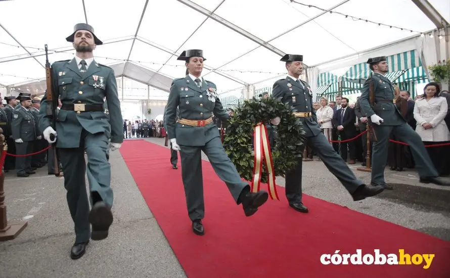 CORDOBA. 12/10/2016. CELEBRACION DEL DIA DE LA GUARDIA CIVIL EN SU CUARTEL DE LA VICTORIA. FOTO: ROLDAN SERRANO. CORDOBA HOY.