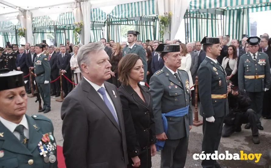 CORDOBA. 12/10/2016. CELEBRACION DEL DIA DE LA GUARDIA CIVIL EN SU CUARTEL DE LA VICTORIA. FOTO: ROLDAN SERRANO. CORDOBA HOY.