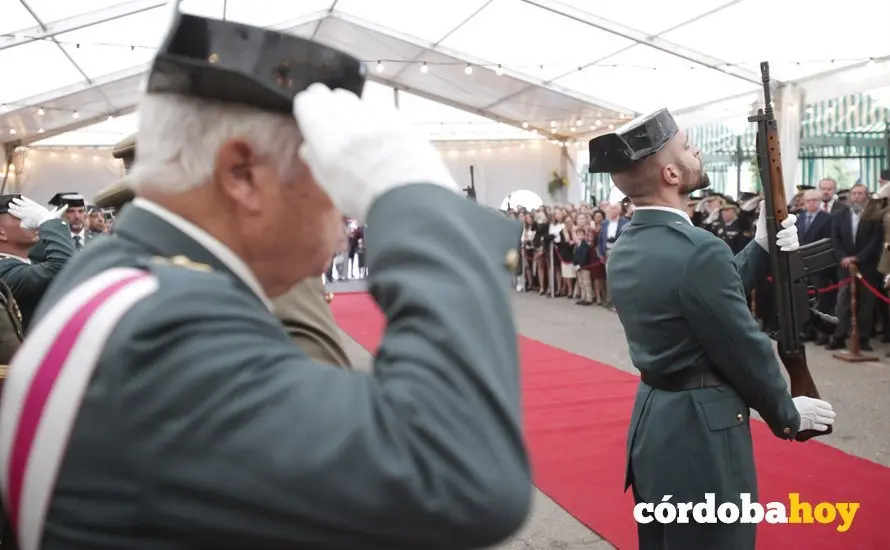 CORDOBA. 12/10/2016. CELEBRACION DEL DIA DE LA GUARDIA CIVIL EN SU CUARTEL DE LA VICTORIA. FOTO: ROLDAN SERRANO. CORDOBA HOY.