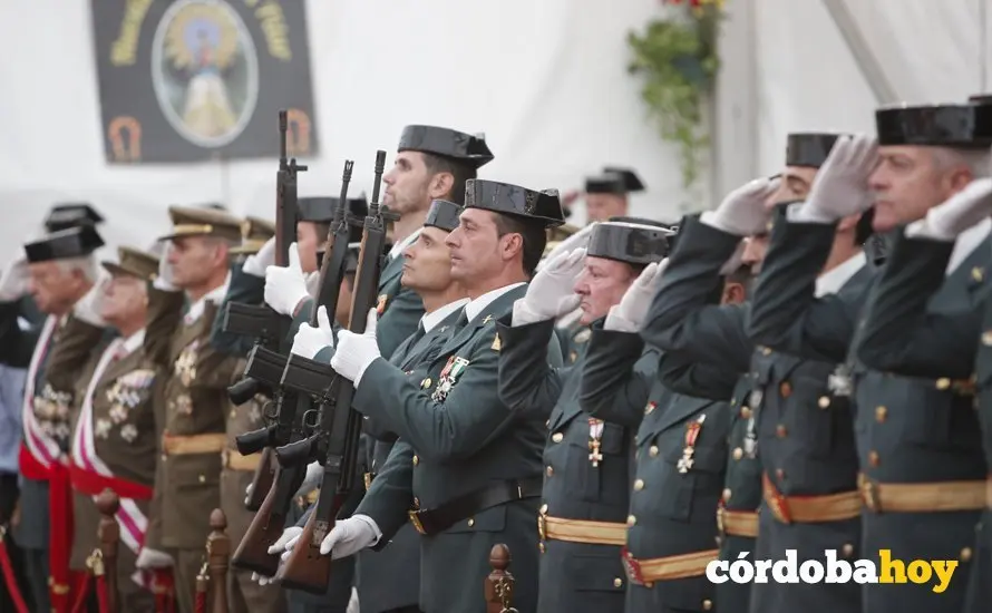 CORDOBA. 12/10/2016. CELEBRACION DEL DIA DE LA GUARDIA CIVIL EN SU CUARTEL DE LA VICTORIA. FOTO: ROLDAN SERRANO. CORDOBA HOY.
