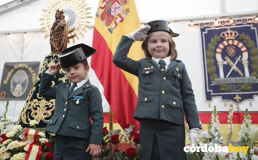 CORDOBA. 12/10/2016. CELEBRACION DEL DIA DE LA GUARDIA CIVIL EN SU CUARTEL DE LA VICTORIA. FOTO: ROLDAN SERRANO. CORDOBA HOY.