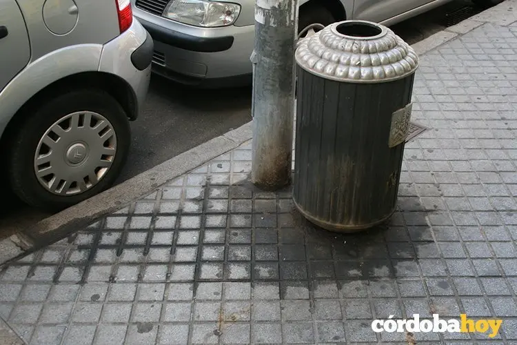 Calles sucias en la capital cordobesa