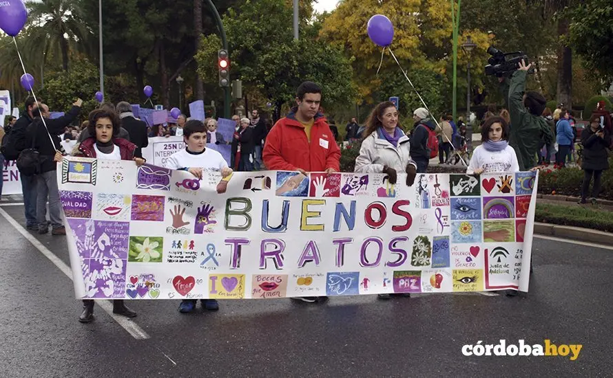 Manifestaci&oacute;n contra la violencia 3