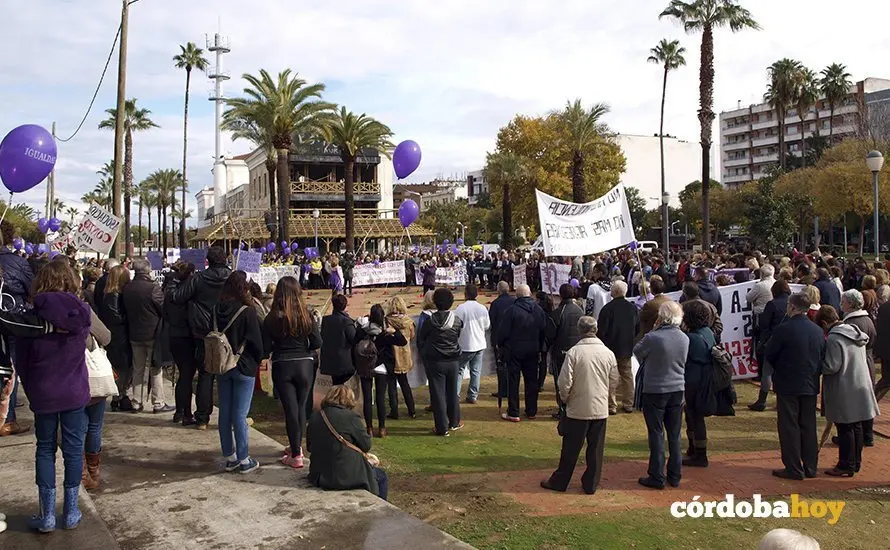 Manifestaci&oacute;n contra la violencia 12