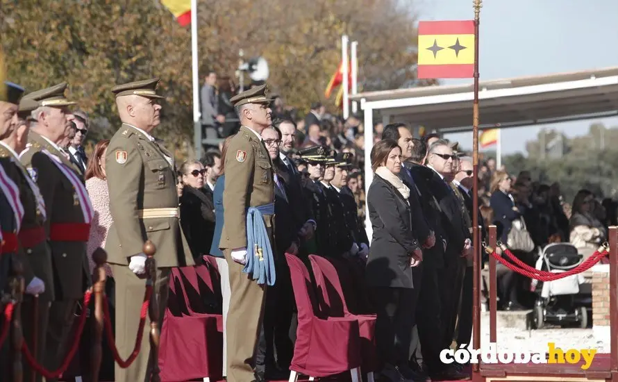 CORDOBA. 08/12/2016. DESFILE MILITAR EN CERRO MURIANO CON MOTIVO DEL DIA DE LA INMACULADA. FOTO: ROLDAN SERRANO. CORDOBA HOY.