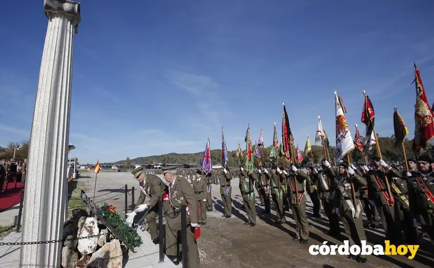 CORDOBA. 08/12/2016. DESFILE MILITAR EN CERRO MURIANO CON MOTIVO DEL DIA DE LA INMACULADA. FOTO: ROLDAN SERRANO. CORDOBA HOY.
