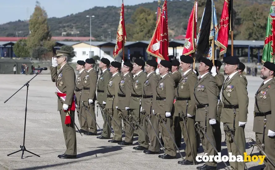 CORDOBA. 08/12/2016. DESFILE MILITAR EN CERRO MURIANO CON MOTIVO DEL DIA DE LA INMACULADA. FOTO: ROLDAN SERRANO. CORDOBA HOY.