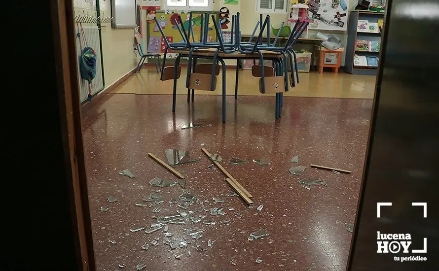 Robo en el CEIP Barahona de Soto de Lucena