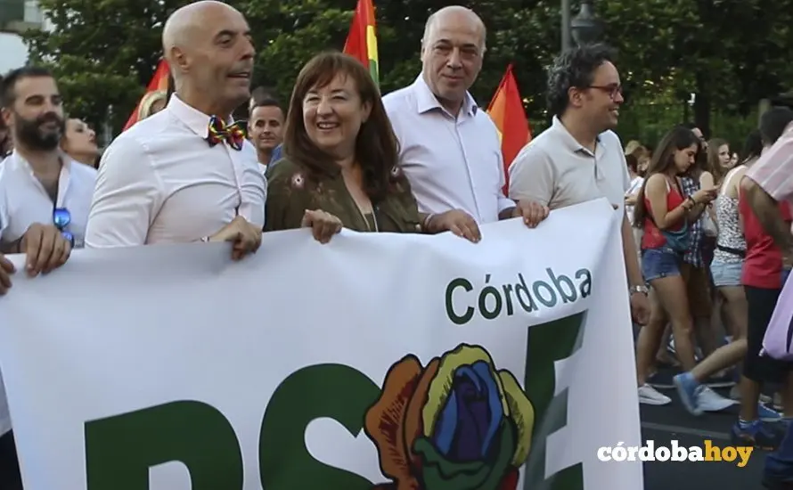 Antoinio Hurtado en el D&iacute;a del orgullo gay