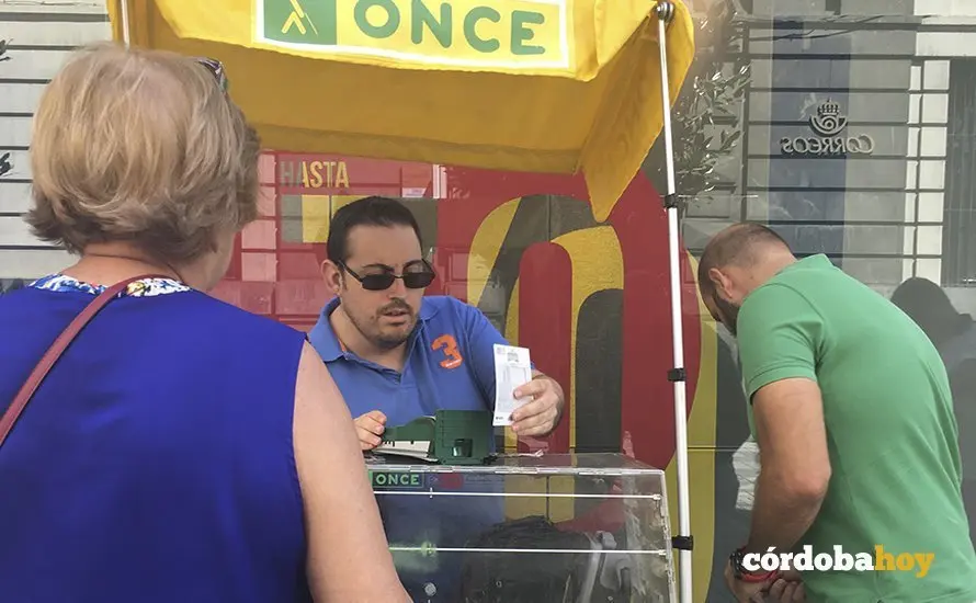 Vendedor de la ONCE