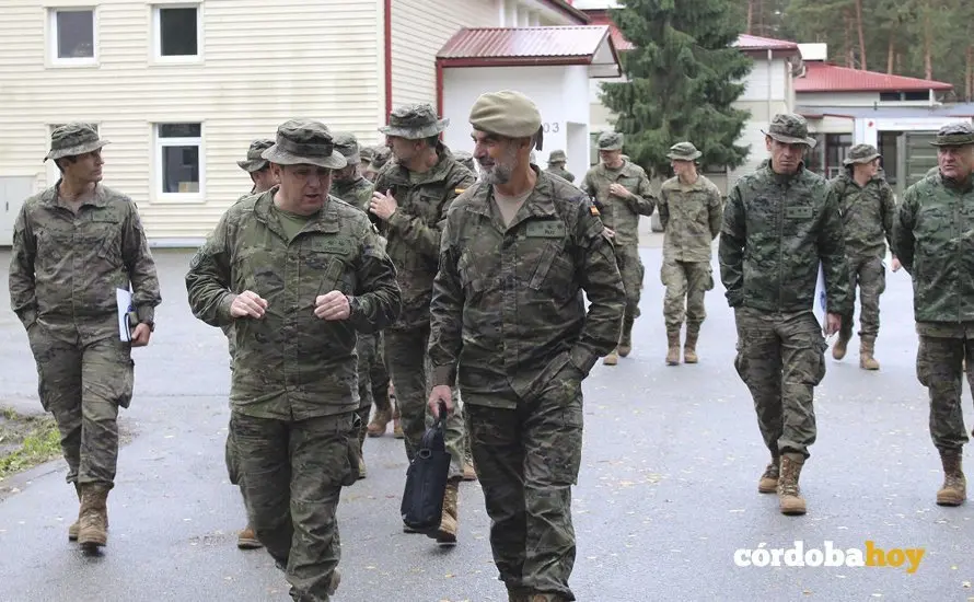 Militares en Letonia
