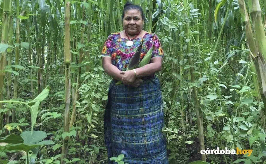Rigoberta Mench&uacute; en una imagen cogida de la Fundaci&oacute;n con su nombre