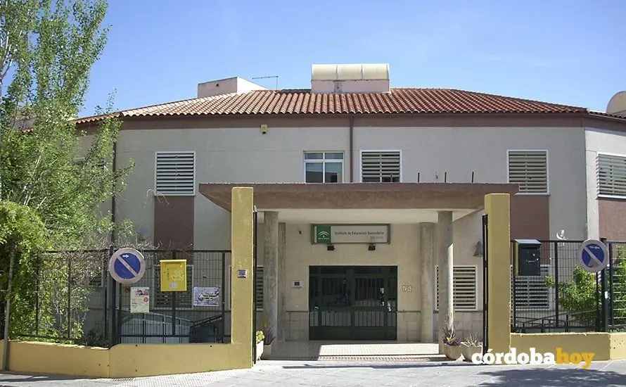 Fachada del IES Blas Infante en la capita cordobesa