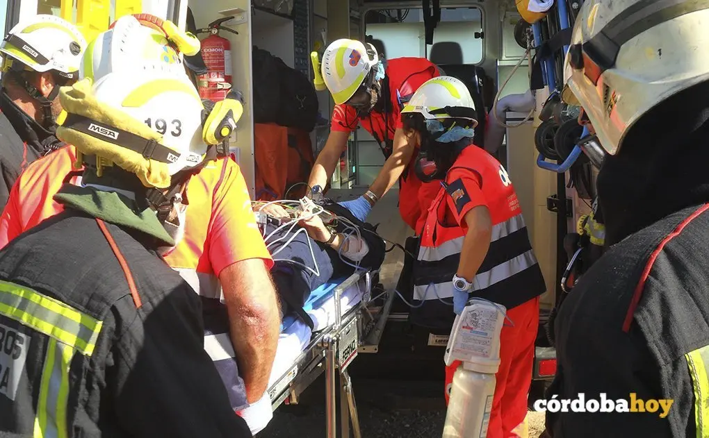 Simulacro de accidente en el Aeropuerto 2