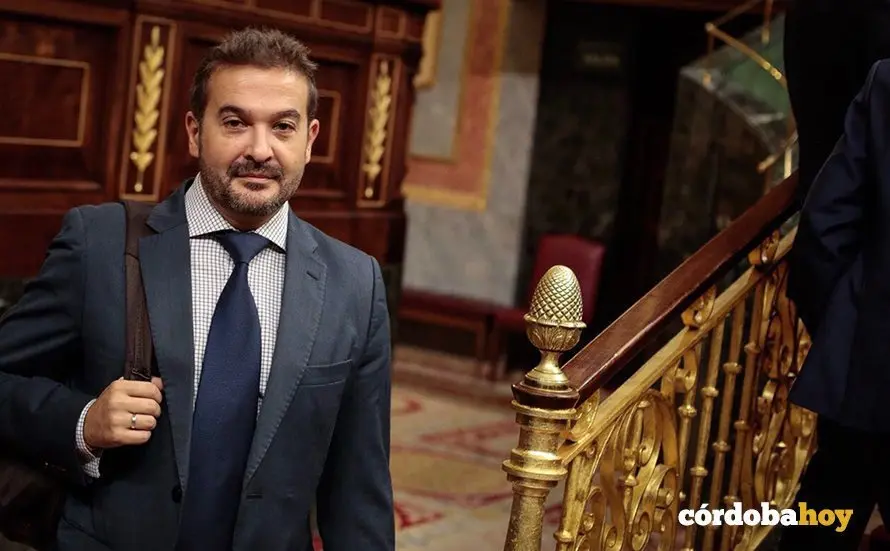 Marcial Balsera, en el Congreso de los diputados de Madrid