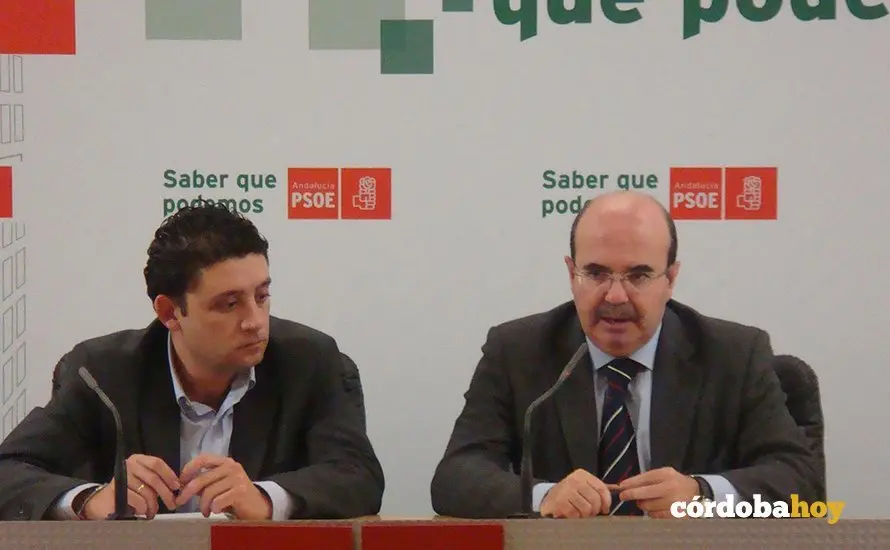 Rafael Velasco junto a Gaspar Zarr&iacute;as