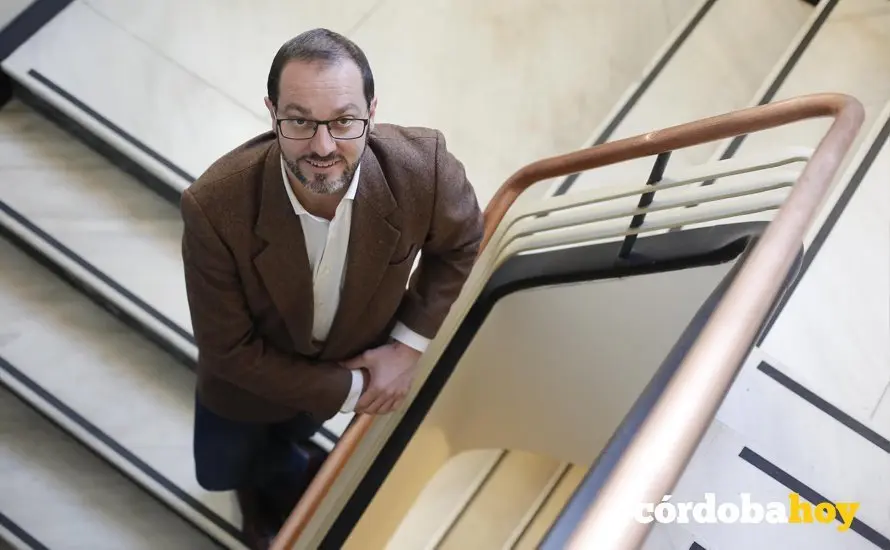 CORDOBA. 18/01/2018. ENTREVISTA A DAVID LUQUE EN EL TEATRO GONGORA. FOTO: ROLDAN SERRANO. CORDOBA HOY.