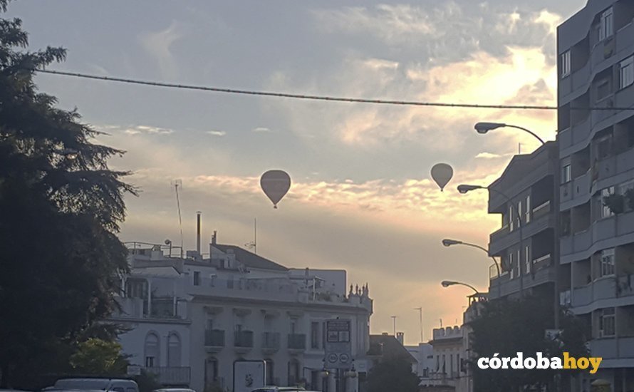 globos aerostáticos sobre Córdoba