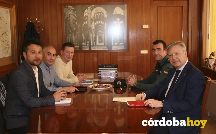Reunión de la AUGC con el subdelegado