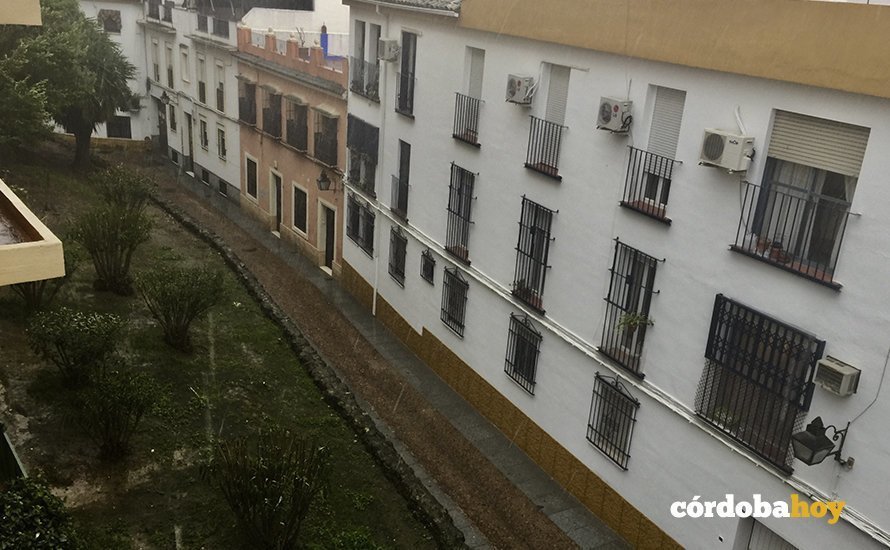 La lluvia cae sobre la provincia de Córdoba