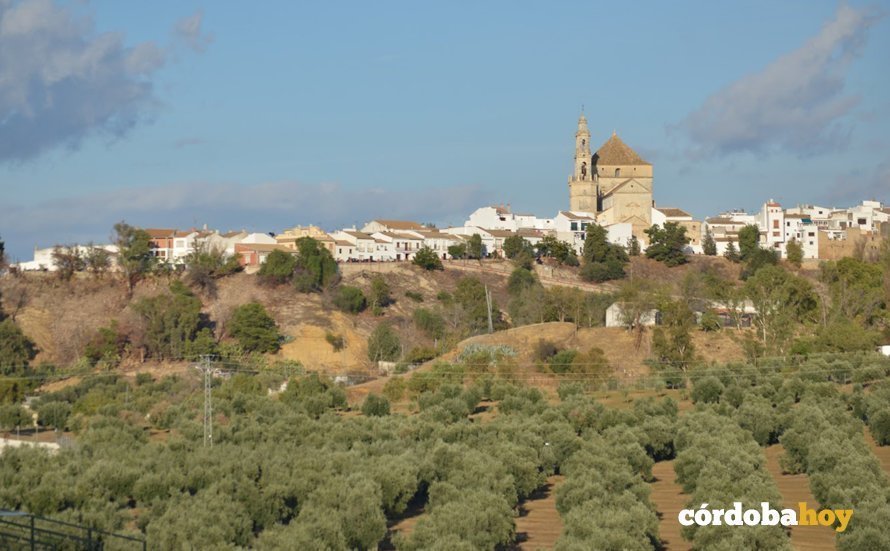 Vista general del municipio de Santaella