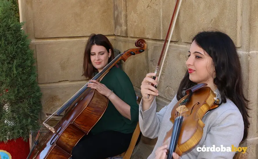 M&uacute;sicos callejeros, en una imagen de archivo