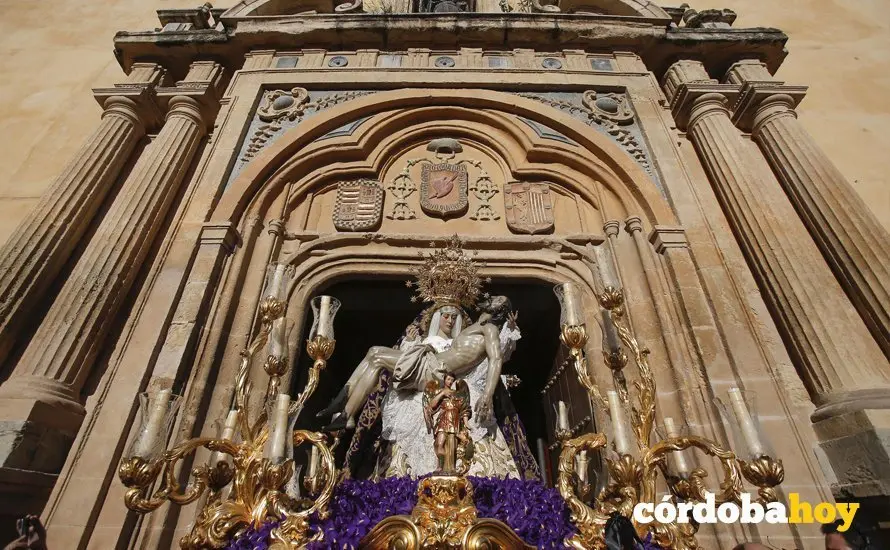 CORDOBA. 29/03/2018. SEMANA SANTA 2018. JUEVES SANTO. HERMANDAD DE LAS ANGUSTIAS DE SAN AGUSTIN. FOTO: ROLDAN SERRANO. CORDOBA HOY.