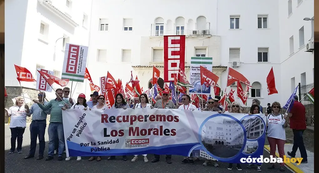 CCOO caravana por Los Morales