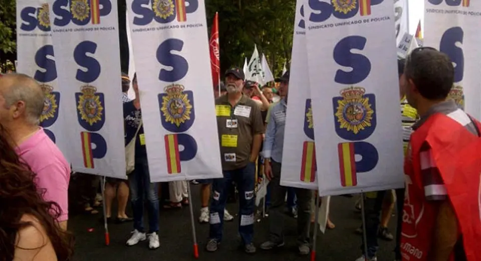 Protesta del SUP
