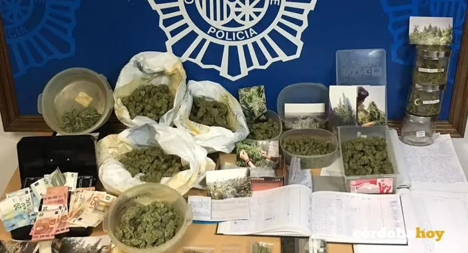 Alijo de droga de la Polic&iacute;a Nacional