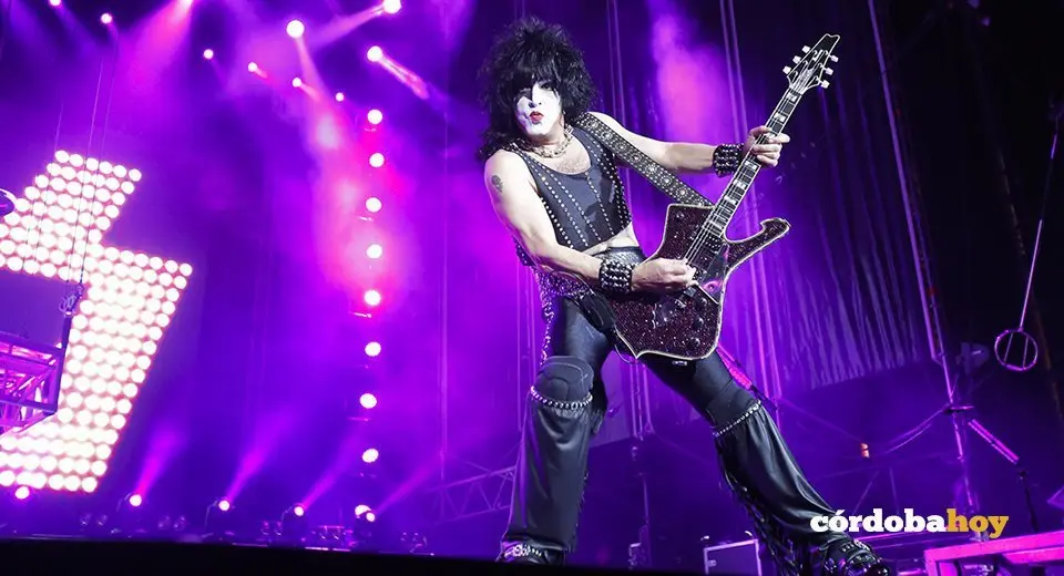 Concierto de Kiss en C&oacute;rdoba en el Festival de la Guitarra de 2018