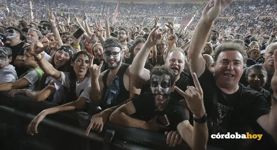 Concierto de Kiss en C&oacute;rdoba en el Festival de la Guitarra de 2018