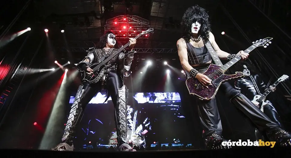 Concierto de Kiss en C&oacute;rdoba en el Festival de la Guitarra de 2018
