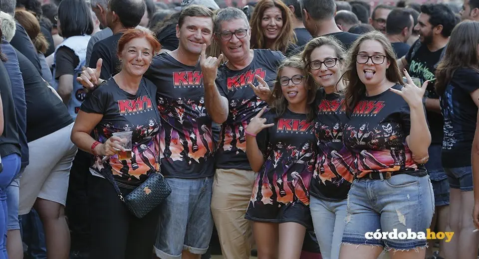 Concierto de Kiss en C&oacute;rdoba en el Festival de la Guitarra de 2018