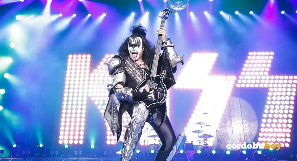Concierto de Kiss en C&oacute;rdoba en el Festival de la Guitarra de 2018