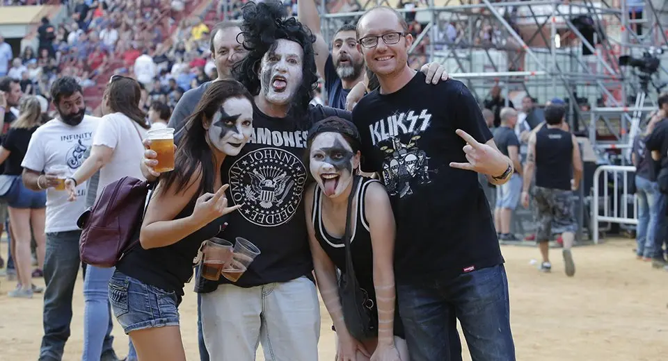 Concierto de Kiss en C&oacute;rdoba en el Festival de la Guitarra de 2018