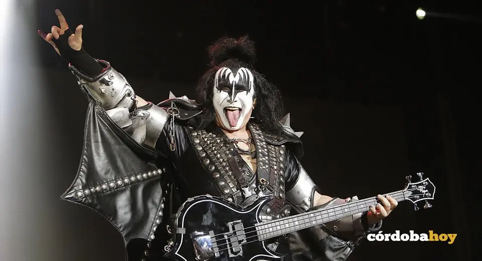Concierto de Kiss en C&oacute;rdoba en el Festival de la Guitarra de 2018