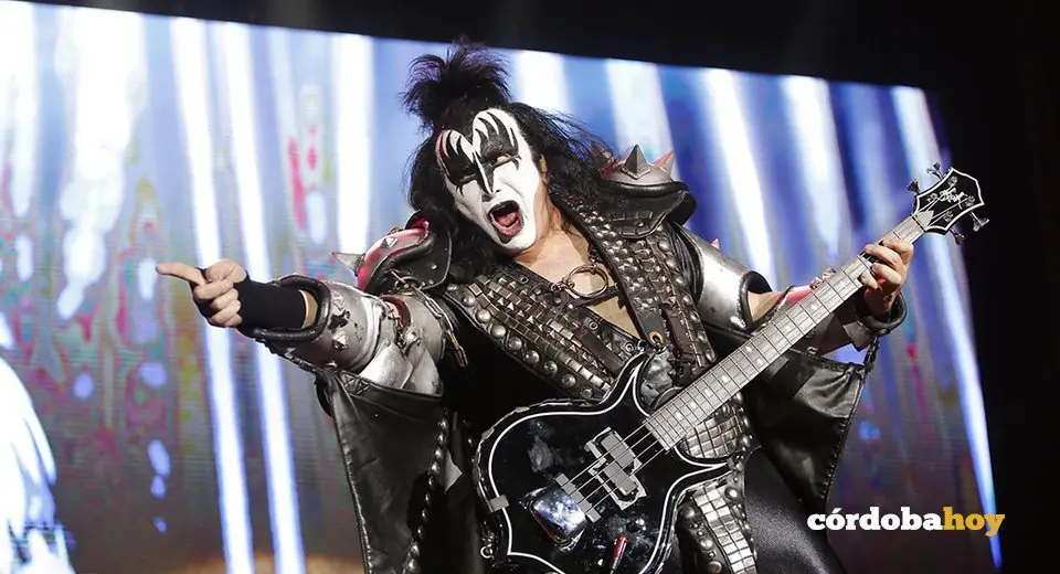Concierto de Kiss en C&oacute;rdoba en el Festival de la Guitarra de 2018