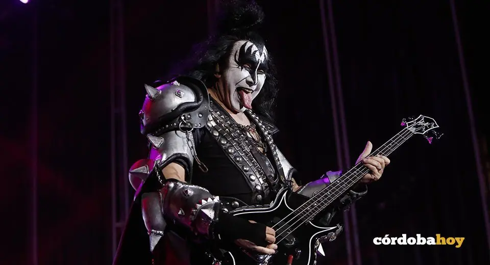 Concierto de Kiss en C&oacute;rdoba en el Festival de la Guitarra de 2018