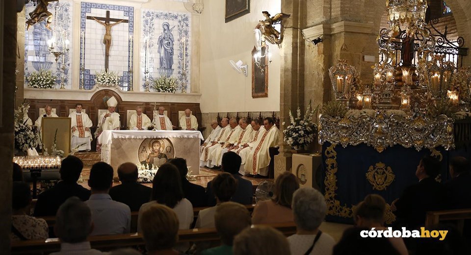 Misa del obispo en la Fuensanta