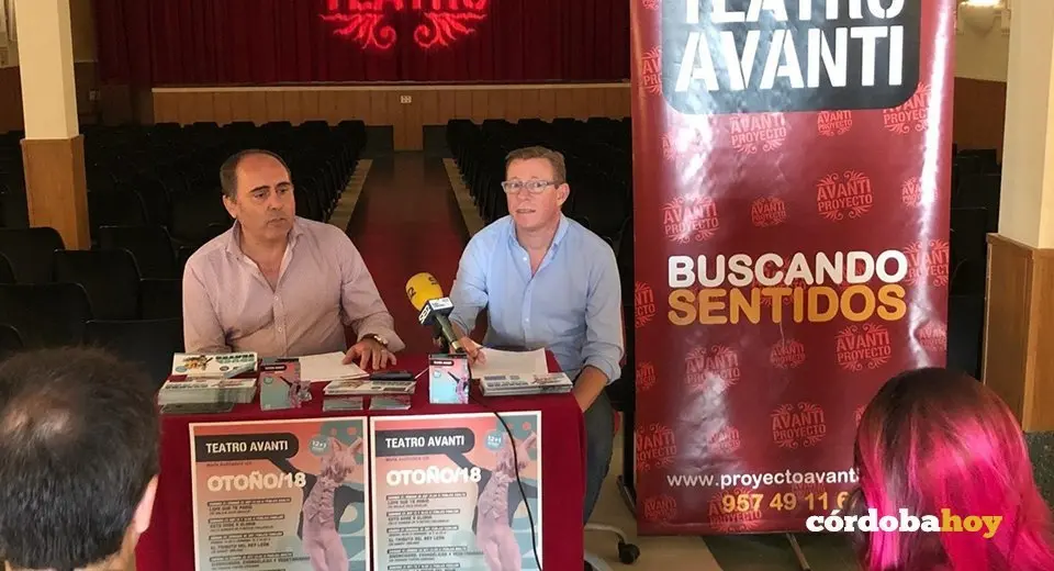 Juli&aacute;n Molina y Paco Santofimia, del Teatro Avanti