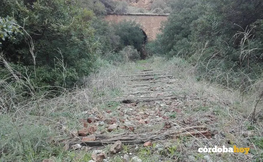 Antiguo paso de la v&iacute;a C&oacute;rdoba-Almorch&oacute;n
