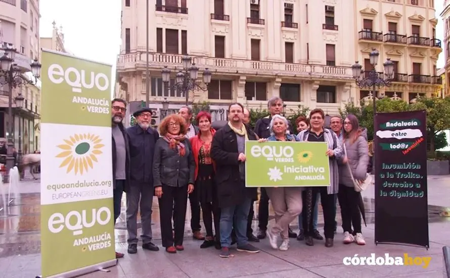 Lista por C&oacute;rdoba de Equo Verdes-Iniciativa Andaluc&iacute;a