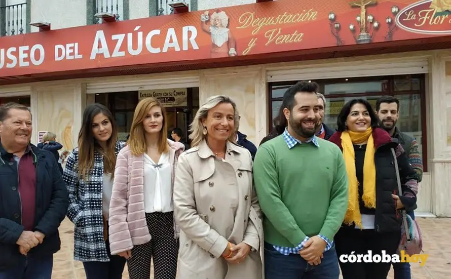 visita de la delegaci&oacute;n naranja al municipio de Rute