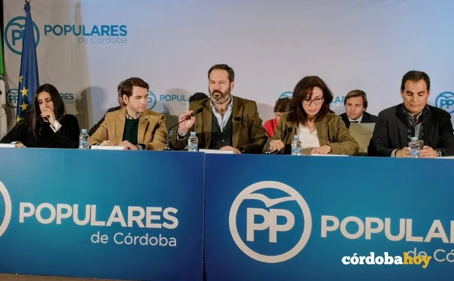 Comit&eacute; Ejecutivo Provincial del PP en Cabra