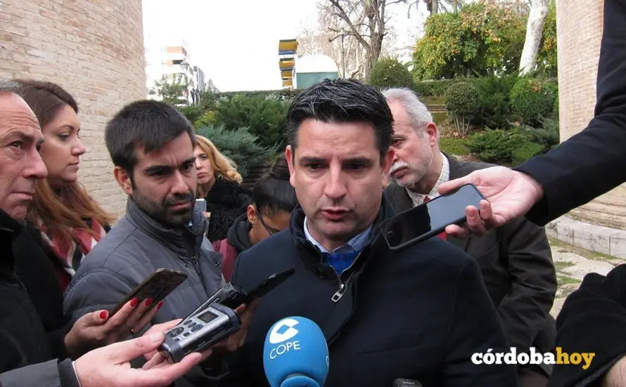 El coordinador provincial de IU, Pedro Garc&iacute;a