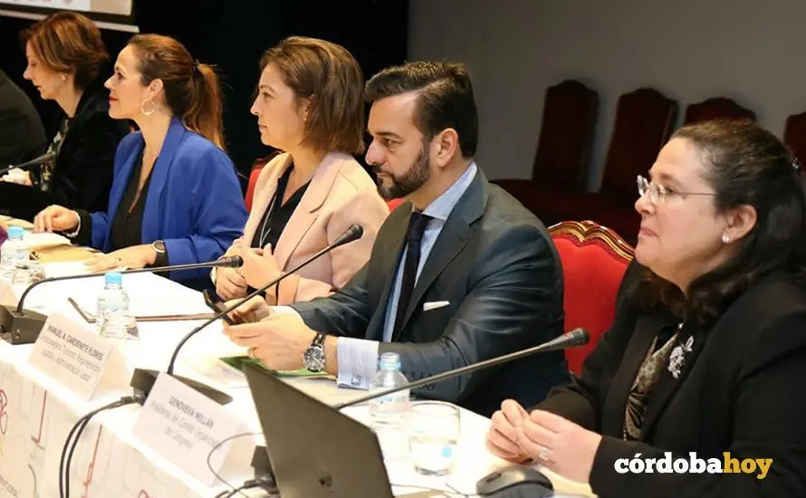 Manuel Alejandro Cardenete, en la mesa de inauguraci&oacute;n de las jornadas de Turismo Cultural