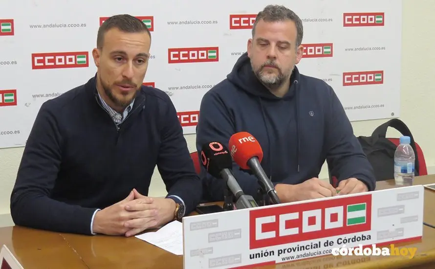 Francisco Jos&eacute; Fern&aacute;ndez y Manuel Casado (derecha)
