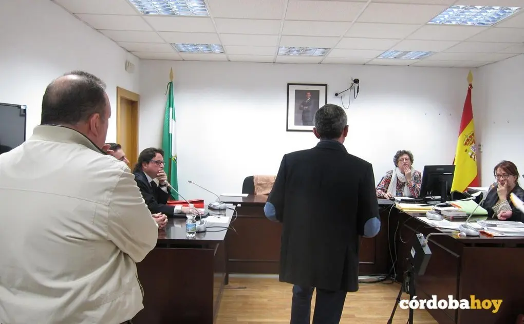 Un momento del juicio al exalcalde independiente de Hornachuelos